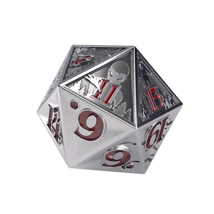 Stranger Things - Hellfire Club Premium Metal D20 Die