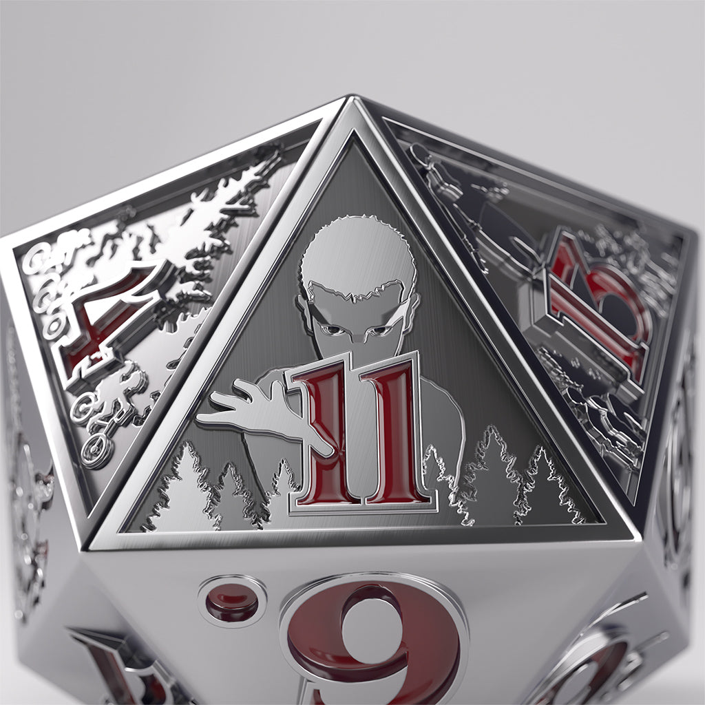 Stranger Things - Hellfire Club Premium Metal D20 Die
