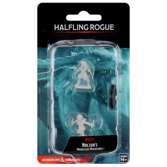 D&D Nolzur's Marvelous Miniatures: Unpainted Minis- Wave 20- Halfling Rogue Female