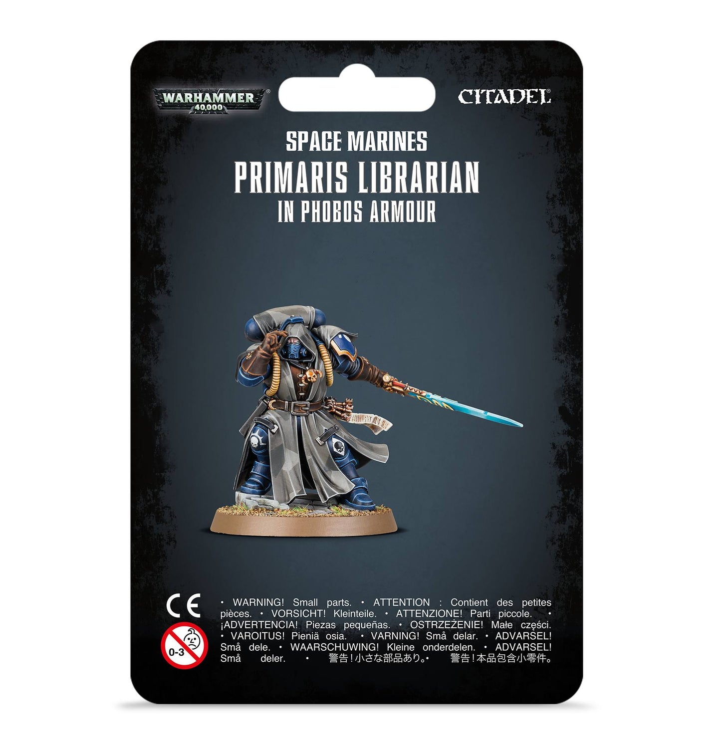 Warhammer 40,000: Space Marines: Primaris Librarian in Phobos Armour (48-67)