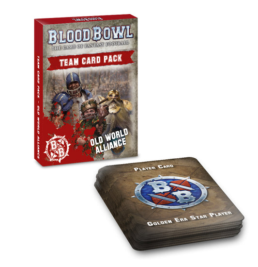 (CLEARANCE) Blood Bowl: Old World Alliance Team Card Pack (200-87)