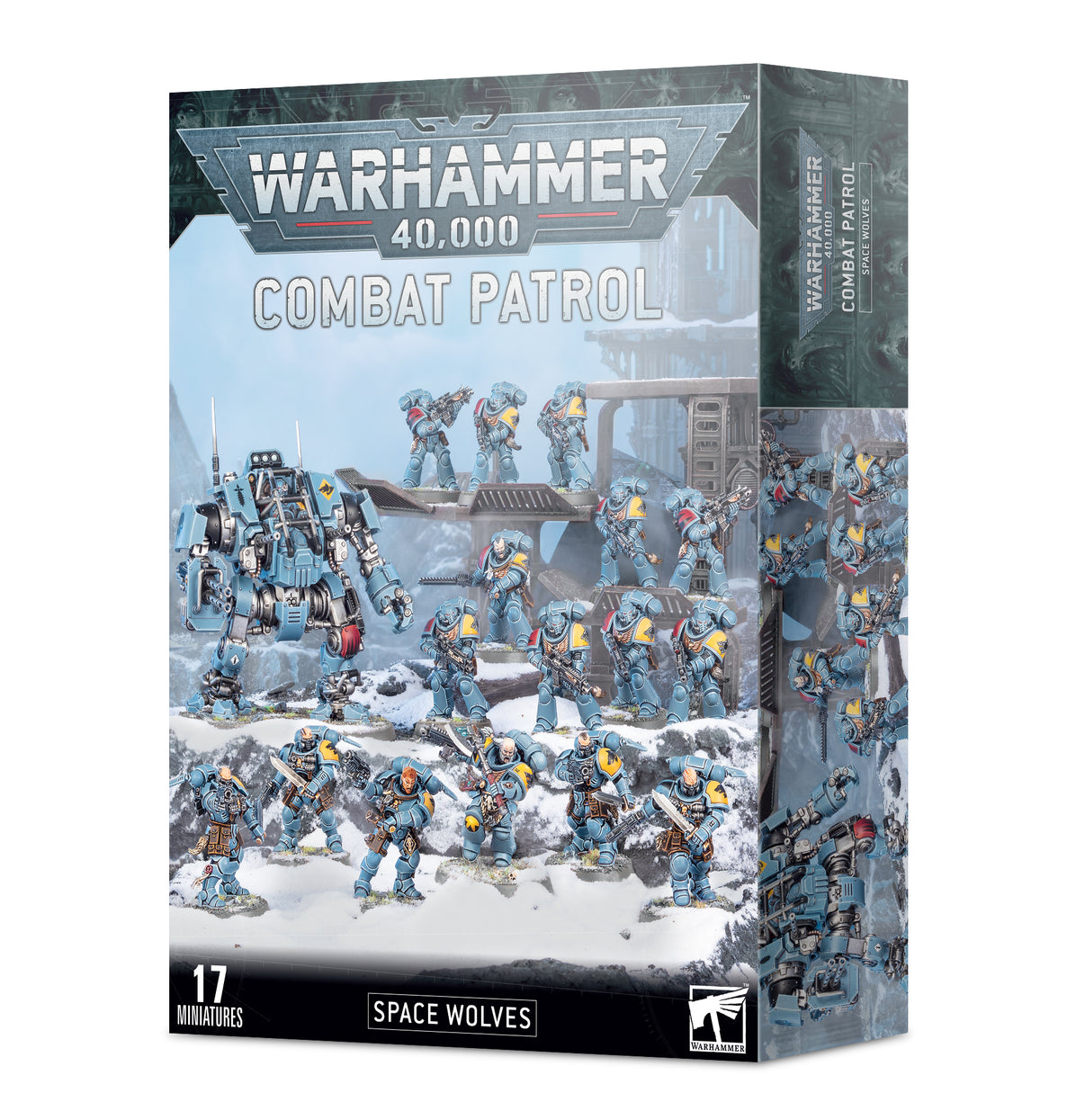 Warhammer 40,000 Space Wolves Combat Patrol (5337) By The Board