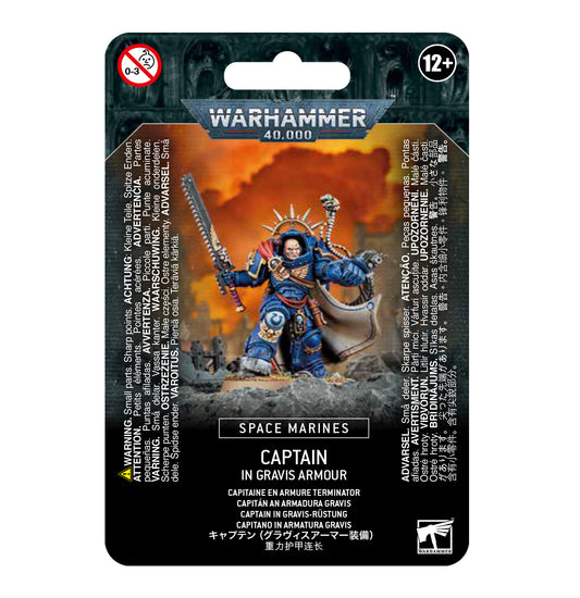 Warhammer 40K: Captain in Gravis Armour(48-70)