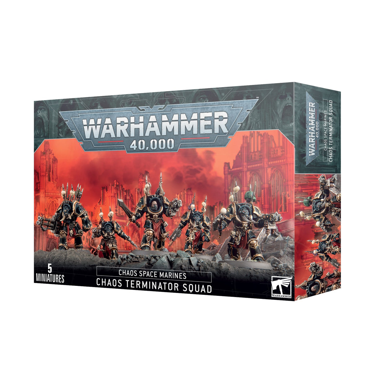Warhammer 40,000 Chaos Space Marines Chaos Terminator Squad (4319