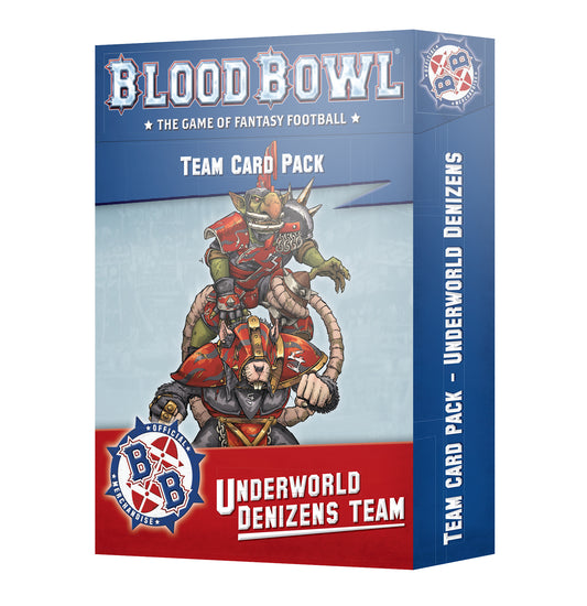(CLEARANCE) Blood Bowl: Underworld Denizens Team Card Pack (202-35)