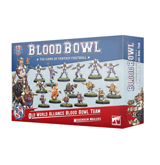 (CLEARANCE) Blood Bowl: Old World Alliance Blood Bowl Team - The Middenheim Maulers (202-05)