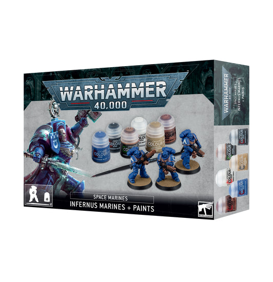 Warhammer 40,000: Infernus Marines + Paints Set (60-11)