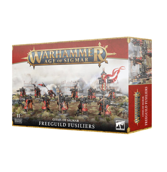 Warhammer Age of Sigmar: Cities of Sigmar: Freeguild Fusiliers (86-19)