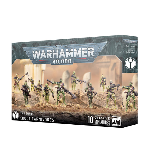 Warhammer 40K: T'au Empire: Kroot Carnivores (56-48)