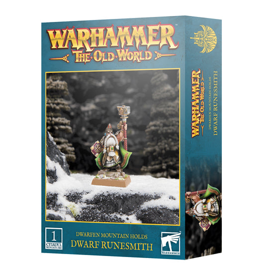 Warhammer The Old World: Dwarfen Mountain Holds: Dwarf Runesmith (10-06)