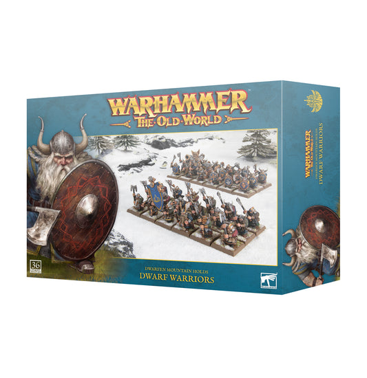 Warhammer The Old World: Dwarfen Mountain Holds: Dwarf Warriors (10-07)