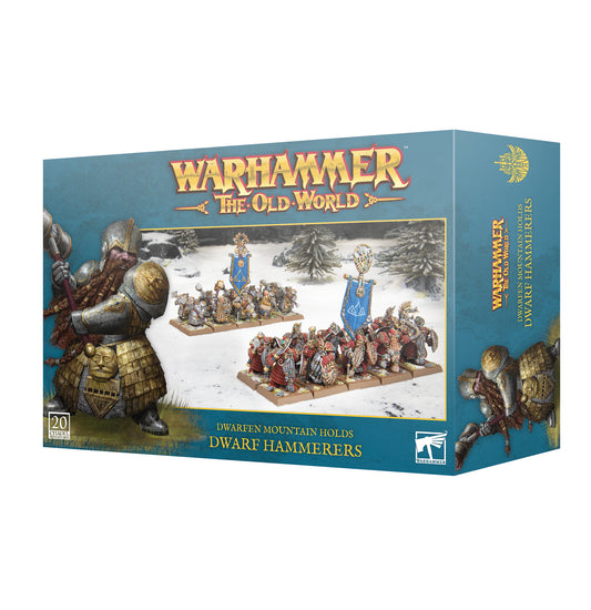 Warhammer The Old World: Dwarfen Mountain Holds: Dwarf Hammerers (10-10)
