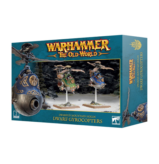 Warhammer The Old World: Dwarfen Mountain Holds: Dwarf Gyrocopters (10-13)