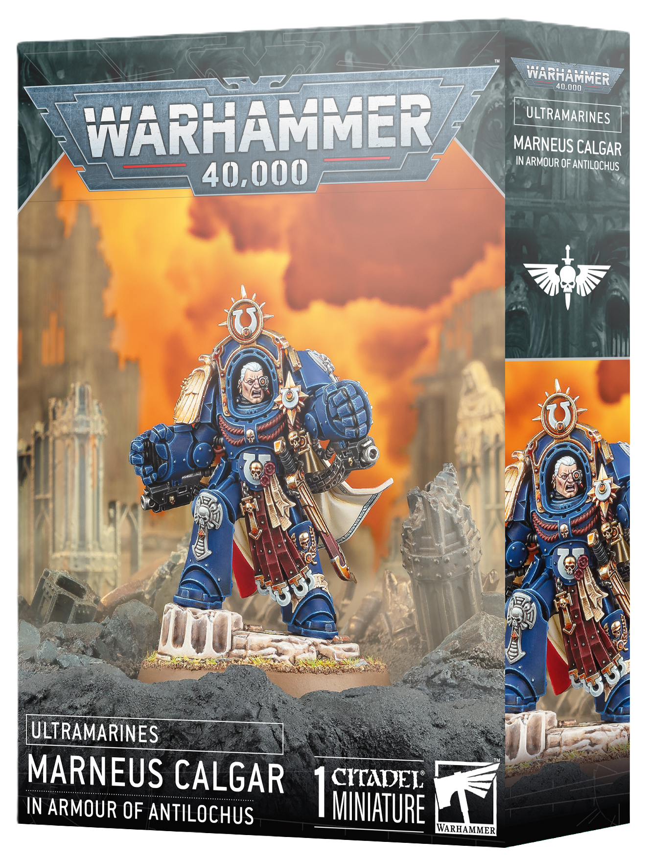 WH40K: Ultramarines: Marneus Calgar in Armour of Antilochus (55-74)