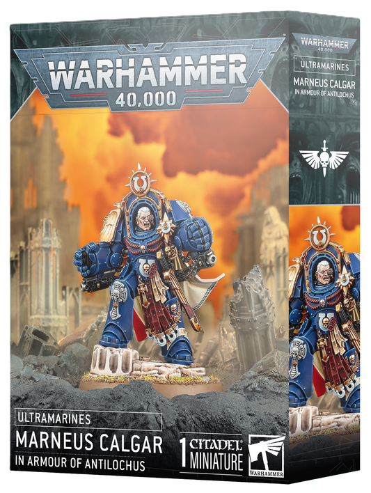 WH40K: Ultramarines: Marneus Calgar in Armour of Antilochus (55-74)