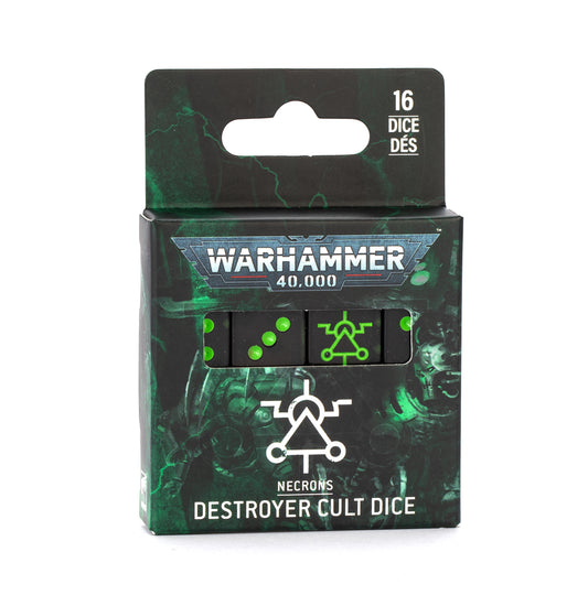 WH40K: Necrons: Destroyer Cult Dice Set (49-47)