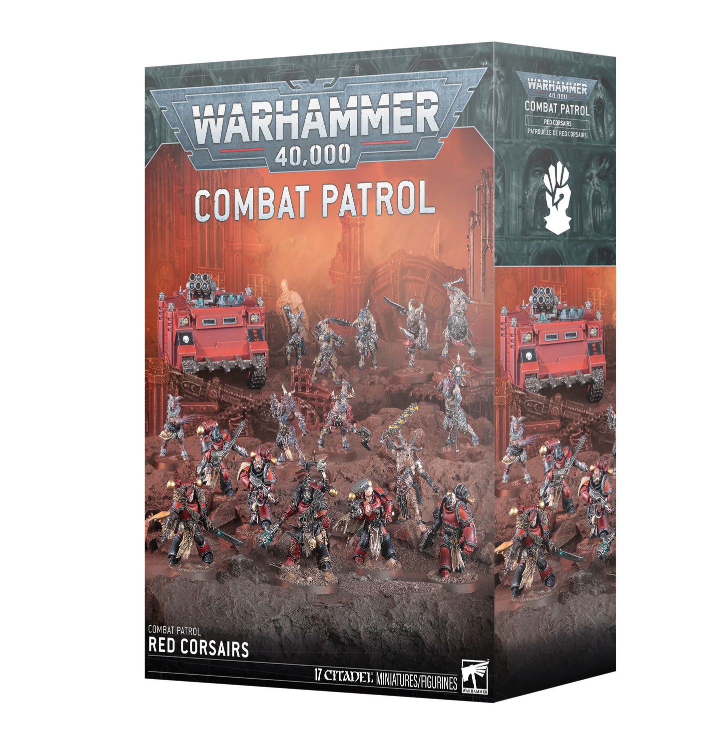 WH40K: Chaos Space Marines: Combat Patrol - Red Corsairs (73-433)