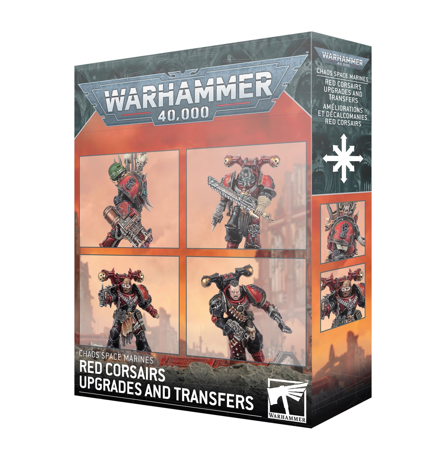WH40K: Chaos Space Marines: Red Corsairs Upgrades and Transfers (43-112)