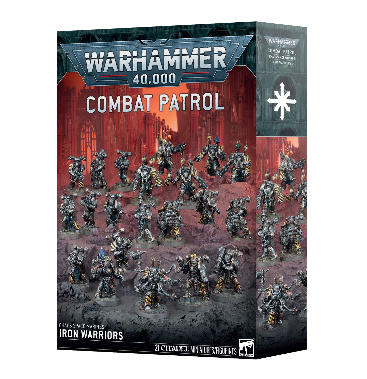 WH40K:  Combat Patrol: Chaos Space Marines: Iron Warriors (73-434)