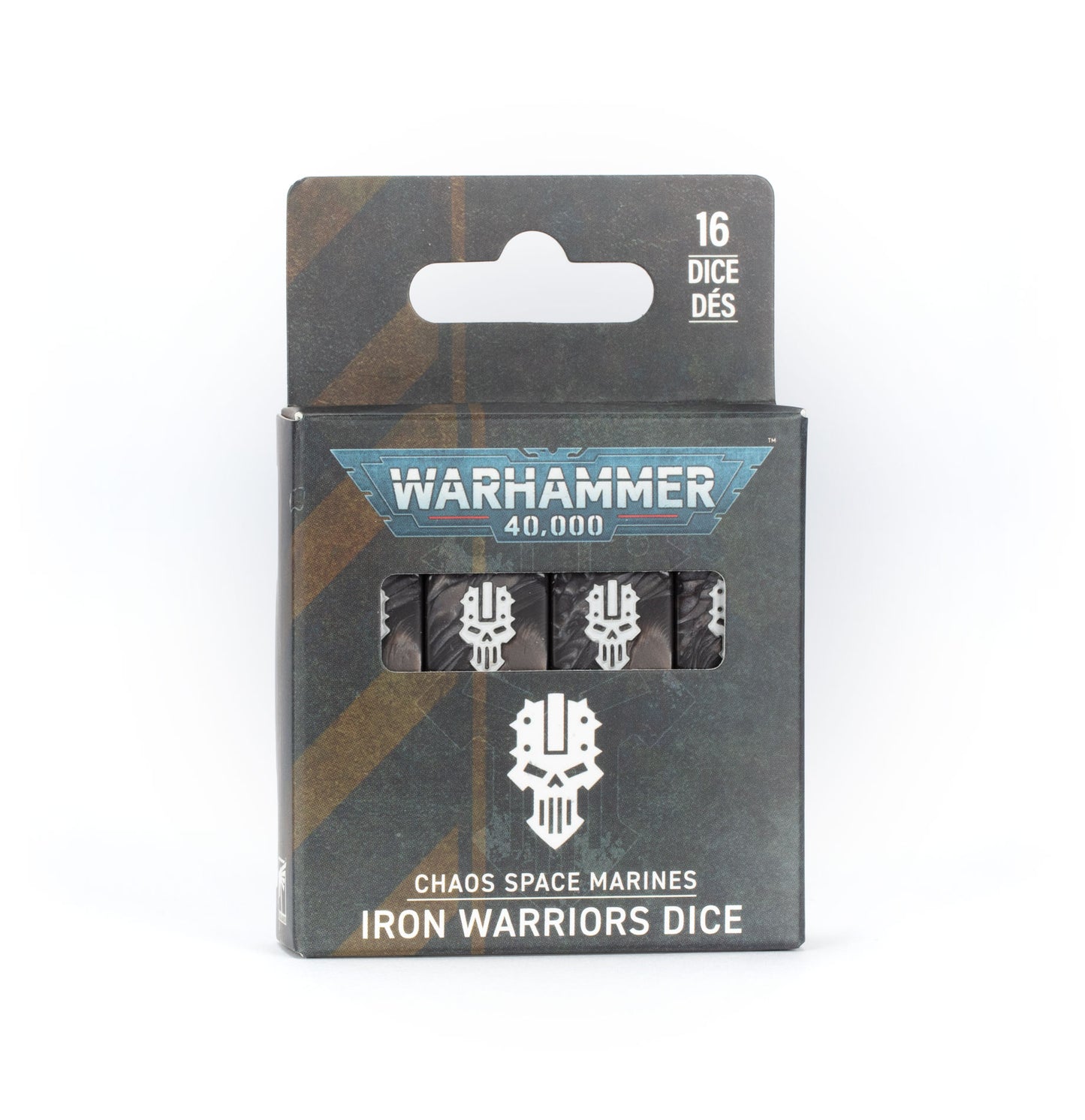 WH40K: Chaos Space Marines: Iron Warriors Dice (42-17)