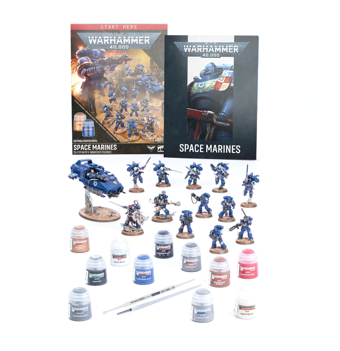 Warhammer 40K: Getting Started: Space Marines (60-52) - PREORDER 7-25