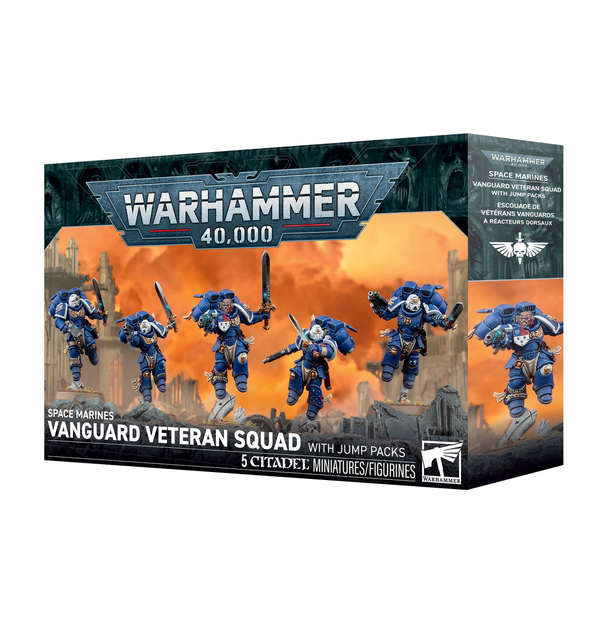 WH40K: Space Marines: Vanguard Veteran Squad w/Jump Packs (48-106)
