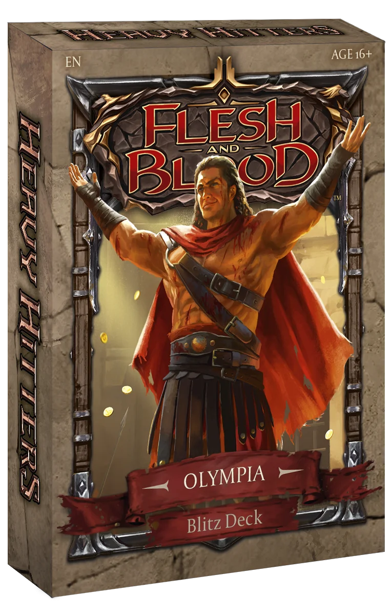 Flesh and Blood: Heavy Hitters Blitz Preconstructed Deck – By The Flesh and Blood: Heavy Hitters Blitz Preconstructed Deck – By The