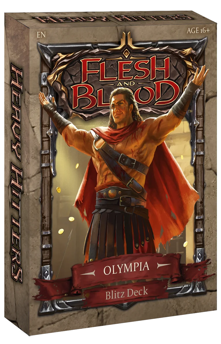 Flesh and Blood: Heavy Hitters Blitz Preconstructed Deck – By The 