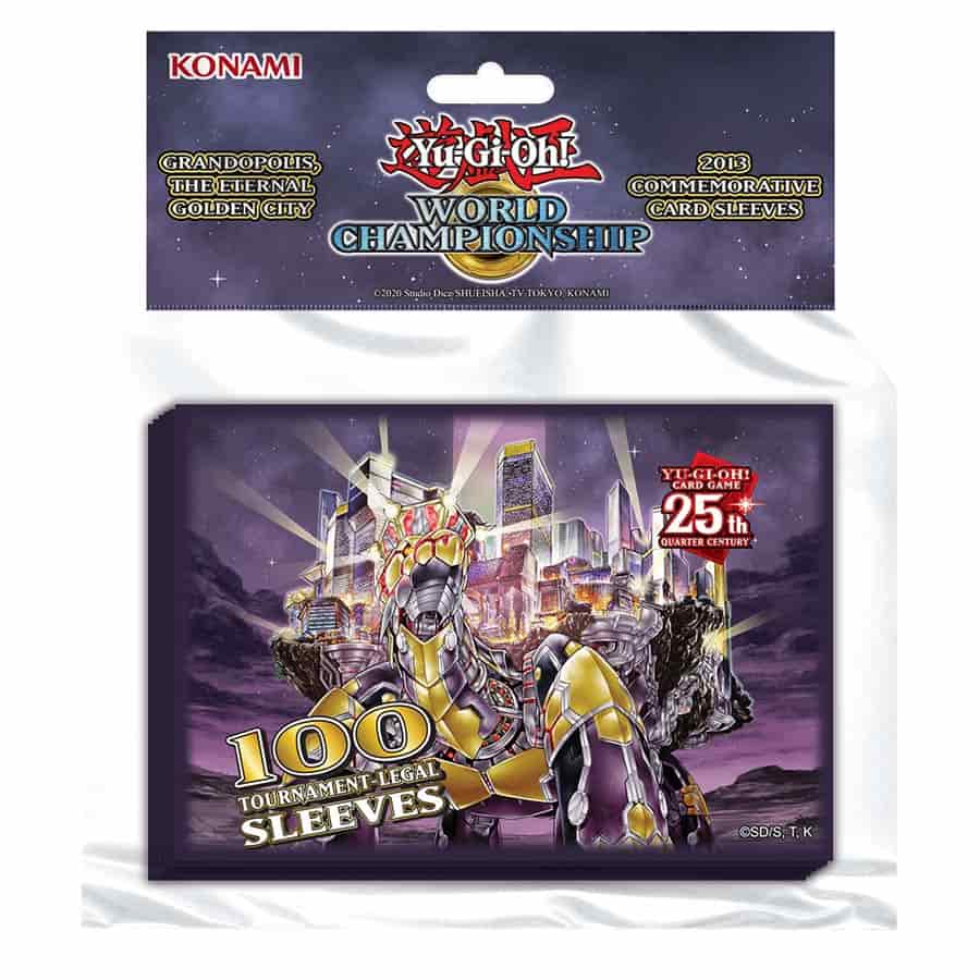 Yu-Gi-Oh! Card Sleeves Grandopolis the Eternal Golden City 2013 Commemorative Card Sleeves (100ct)