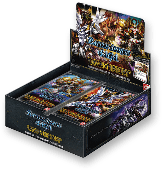 (CLEARANCE) Battle Spirits Saga Card Game: Booster Pack SS01: Dawn of History