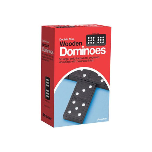 Double Nine Wooden Dominoes