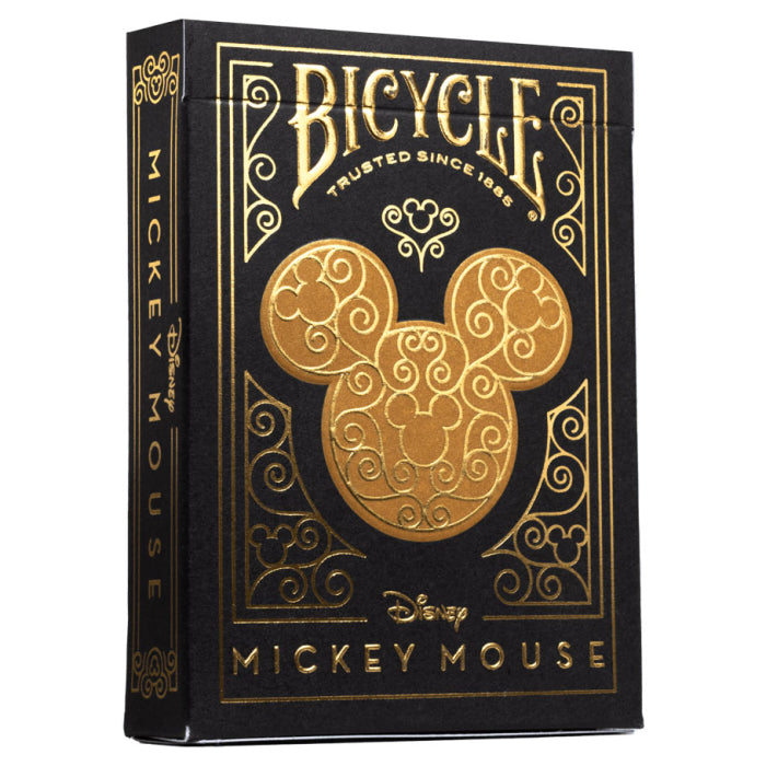 Playing Cards: Mickey Black & Gold