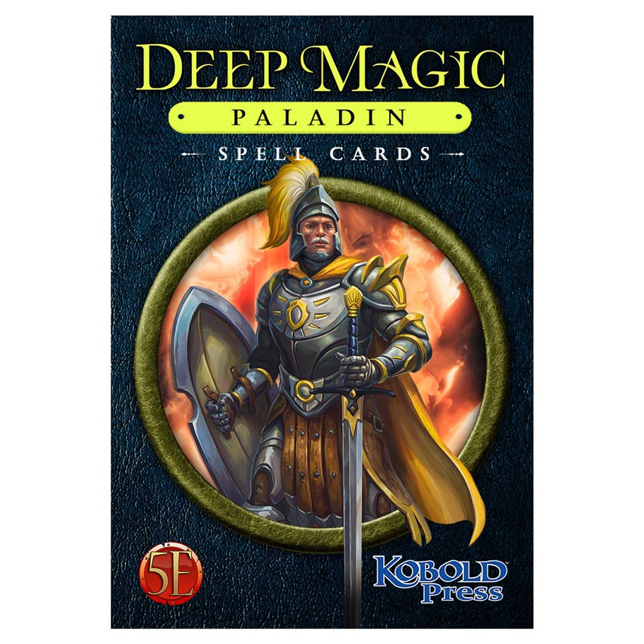 5E: Deep Magic Spell Cards: Paladin