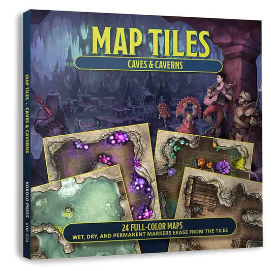 Map Tiles: Caves & Caverns