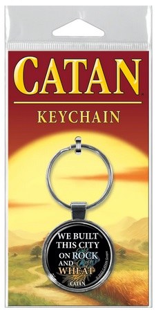 Catan: Keychain: Built this City