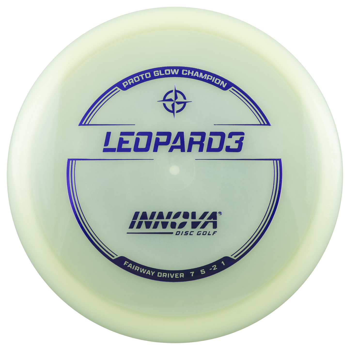 Proto Glow Champion Leopard 3 Golf Disc