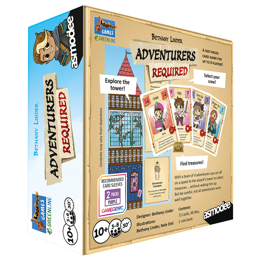 Adventurers Required