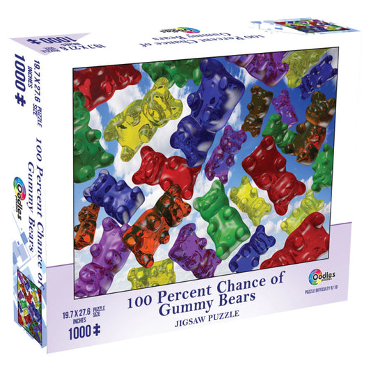 Puzzle: 100 Percent Chance of Gummy Bears 1000 Piece