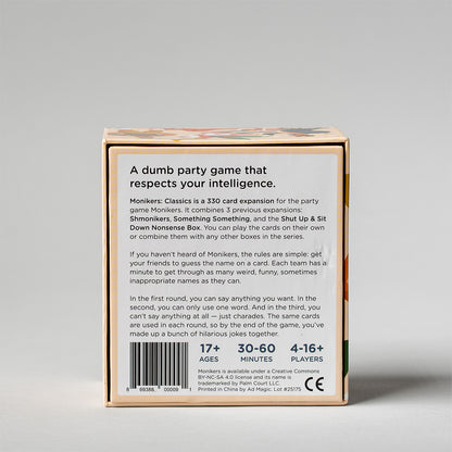 Monikers: Classics Expansion (17+)