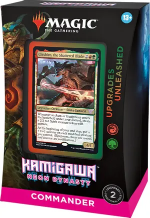 Magic: The Gathering Kamigawa: Neon Dynasty Commander Deck – By The Board Games & Entertainment