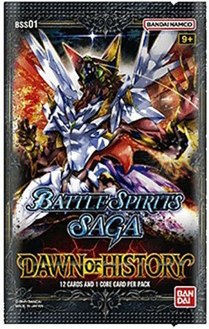 (CLEARANCE) Battle Spirits Saga Card Game: Booster Pack 01 - Dawn of History