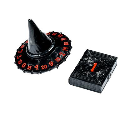 PolyHero Wizard d20 Wizard Hat and d2 Spellbook