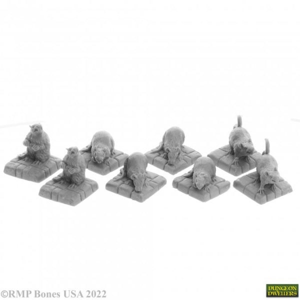 Bones USA Dungeon Dwellers: Dire Rats