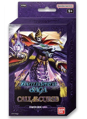 (CLEARANCE) Battle Spirits Saga Card Game: Starter Deck 02 - Call of the Curse (ST02)