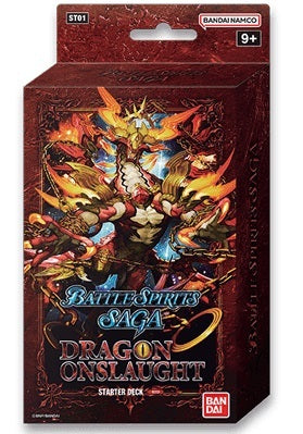 (CLEARANCE) Battle Spirits Saga Card Game: Starter Deck 01 - Dragon Onslaught (ST01)