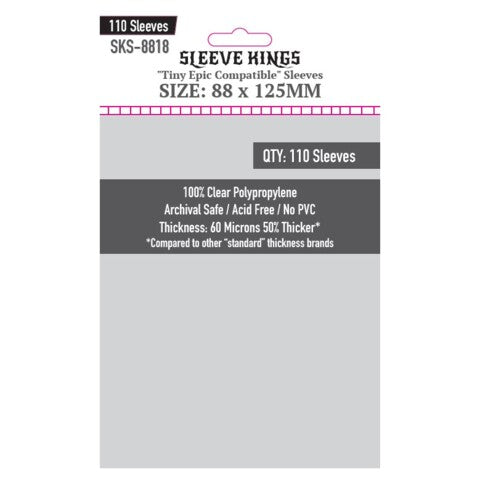 Sleeve King Tiny Epic Sleeves (88x125mm) 110 Count