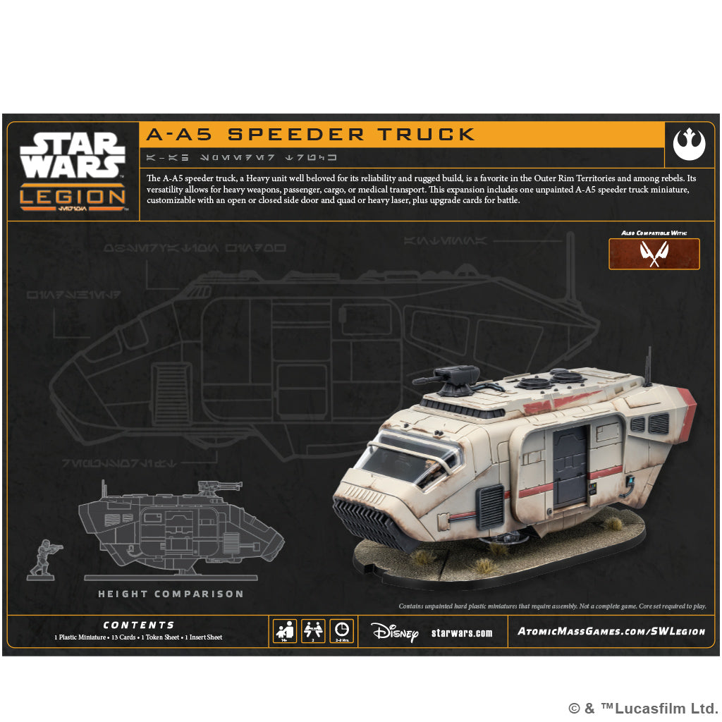 Star Wars: Legion - A-A5 Speeder Truck