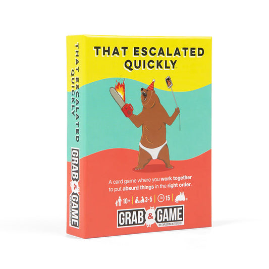 That Esclated Quickly: Grab and Game