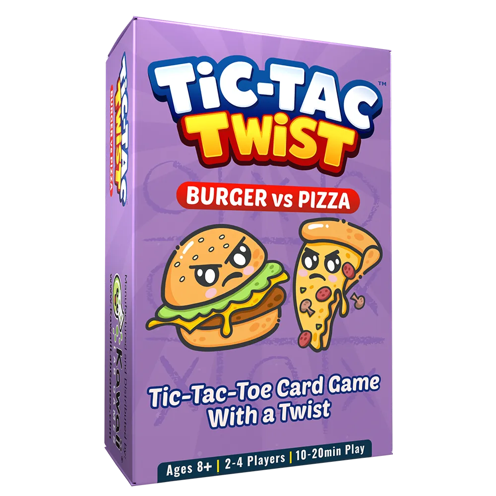 Tic Tac Twist : Burger Vs Pizza