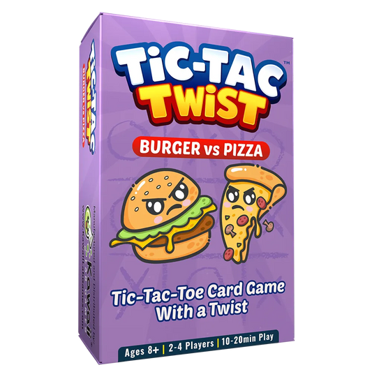Tic Tac Twist : Burger Vs Pizza
